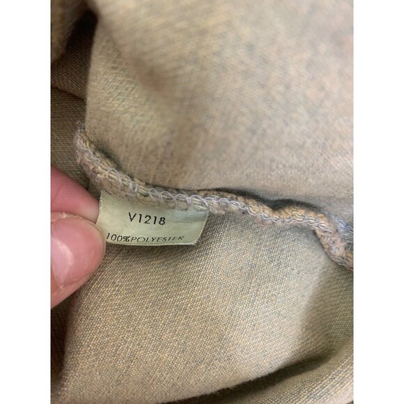 36point5 Distressed Light Denim Vest with Stud Accents On Collar Size Medium - Picture 10 of 11